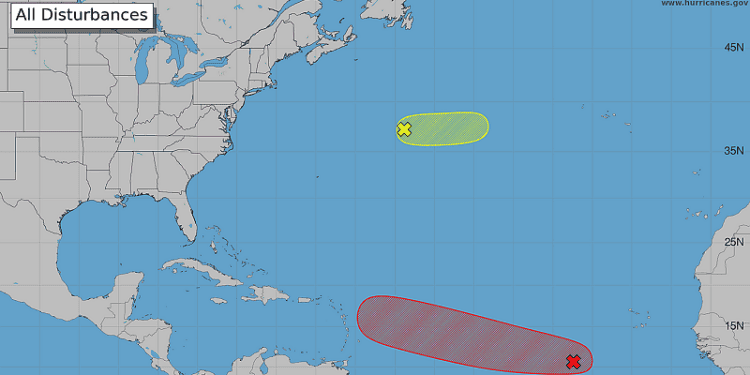 Una depresión tropical podría formarse la segunda mitad de esta semana
