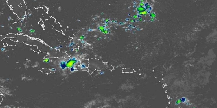 Este viernes chubascos matutinos en varias provincias, aguaceros en la tarde