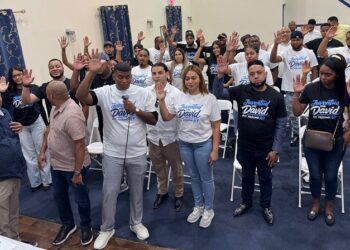 Juramentan Comando de Apoyo a David Collado en NY