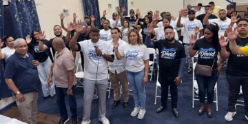 Juramentan Comando de Apoyo a David Collado en NY