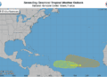 Onda tropical provoca aguaceros y tormentas eléctricas en las Islas de Cabo Verde