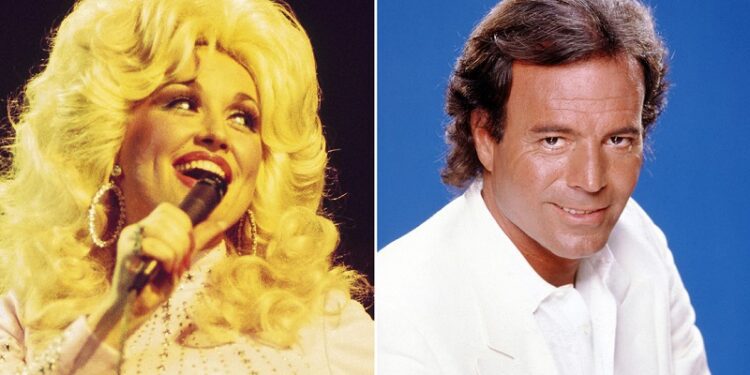 «Nos veremos otra vez»: Julio Iglesias despide a Dolly Parton con un emotivo mensaje
