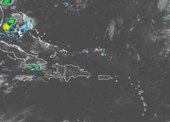 El INDOMET pronostica algunos aguaceros locales y tormentas eléctricas hacia el interior