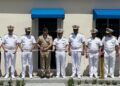 Ministro de Defensa inaugura nuevas oficinas Dirección de Deportes y túnel de bateo en la Armada