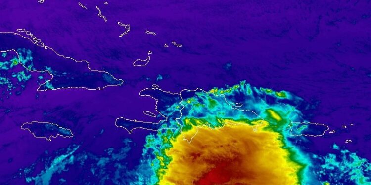 Alerta meteorológica para El Gran Santo Domingo y tres provincias