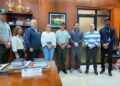 Director de la DIGESETT y autoridades locales coordinan acciones en entornos de centros educativos en Moca