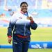 Dominicana Rosa Ramírez conquista oro en Lanzamiento de Bala