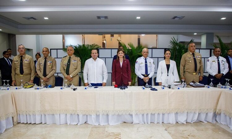 Vicepresidenta Peña encabeza reunión de seguimiento al Plan de Seguridad Ciudadana