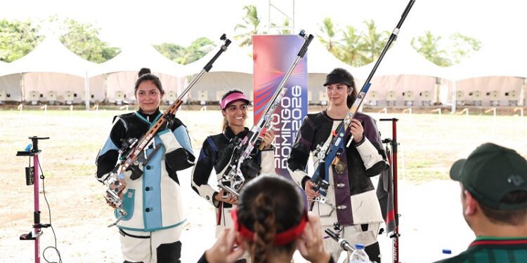 Yarimar Mercado gana oro en 50M rifles
