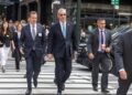 Presidente Abinader recorre a pie calles de Nueva York
