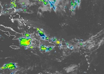 Notifica el INDOMET fuertes aguaceros con tormentas eléctricas por efectos de vaguada