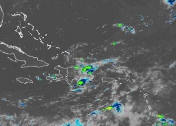 Vaguada favorecerá aguaceros, tronadas y ráfagas de vientos este lunes y los próximos días