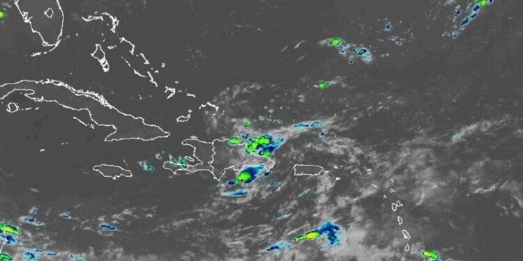 Vaguada favorecerá aguaceros, tronadas y ráfagas de vientos este lunes y los próximos días