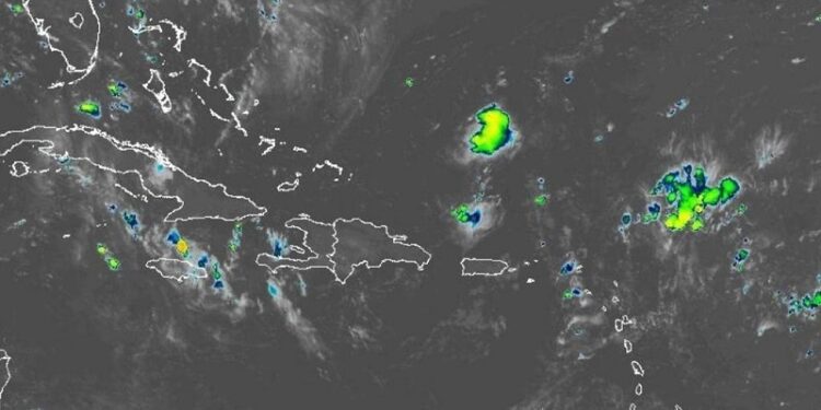 Lluvias limitadas sobre el país este viernes