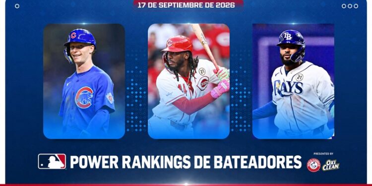 Otro cañonero latino escala posiciones en los Power Rankings de Bateadores