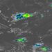 Temperaturas elevadas y algunos aguaceros esta tarde
