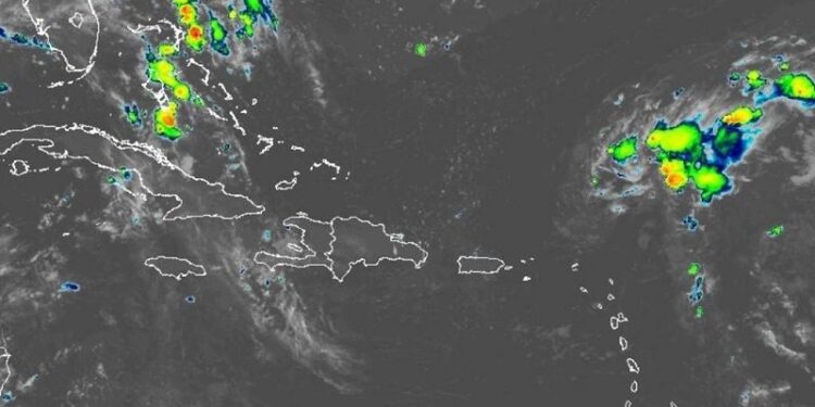 Cielo soleado en gran parte del país, algunos aguaceros