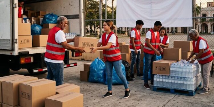 Colombia recibe 50 toneladas de ayuda dominicana para los damnificados del terremoto