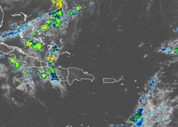 Pocas lluvias sobre la mayor parte del país