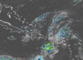 Vaguada incide sobre el país, aguaceros y tormentas eléctricas en la tarde