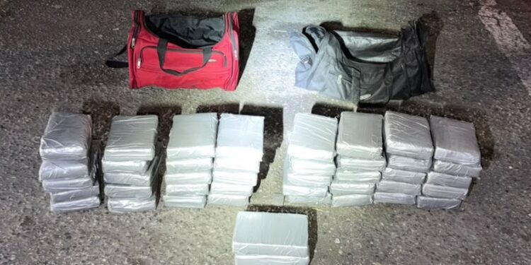 Autoridades se incauta de 42 paquetes de presunta cocaína en el Puerto Multimodal Caucedo