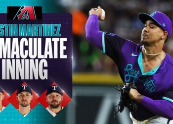 Justin Martínez entra en la historia de los D-backs con inning inmaculado