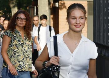 La princesa española Leonor comienza «con muchas ganas» su etapa universitaria