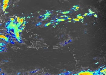 Pocas lluvias sobre el territorio dominicano
