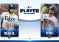 Mesa Jr. y Merrill, los Jugadores de la Semana. Lara realizó la mejor jugada
