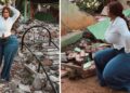Una ‘influencer’ es blanco de críticas por posar ante escombros tras terremoto en Panamá