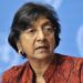 La jurista sudafricana Navanethem «Navi» Pillay, Premio Nobel de la Paz 2026