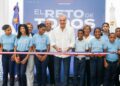 Abinader entrega el Centro Educativo Minerva Guzmán en Pedro Brand