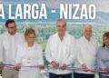 Presidente Abinader inaugura carretera Nizao-Sabana Larga-Ocoa