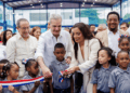 Presidente Abinader inaugura Complejo Educativo y Deportivo Pedro Martínez, en Manoguayabo