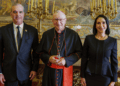 Presidente Abinader y secretario de Estado del Vaticano, Pietro Parolin, abordan asuntos de Estado
