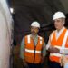 Presidente Abinader supervisa túnel pluvial de la avenida Luperón para evitar inundaciones en la zona