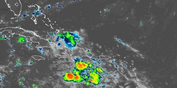 Nublados en algunas localidades con aguaceros, tronadas y ráfagas de viento