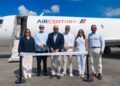 Air Century presenta su primer Bombardier CRJ200SF