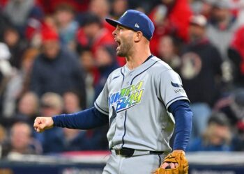 Rays eligen a Martínez por encima de Rasmussen para abrir el Juego 1