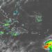 Chubascos matutinos en el litoral caribeño este martes y aguaceros locales en la tarde hacia el Cibao