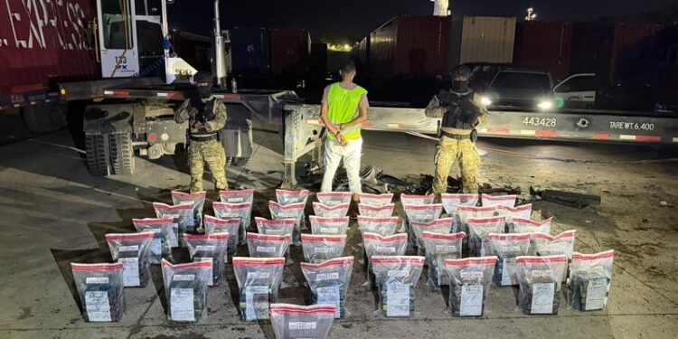 Incautan 228 paquetes de cocaína en Puerto Rico de Santo Domingo y Aeropuerto de Punta Cana