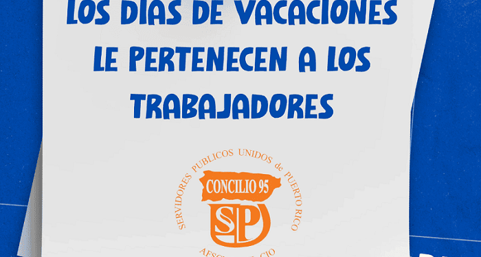 SPUPR exige al Gobierno cesar imponer vacaciones forzadas a los empleados públicos