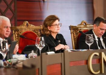 Raquel Peña encabeza última jornada de vistas públicas del Consejo Nacional de la Magistratura