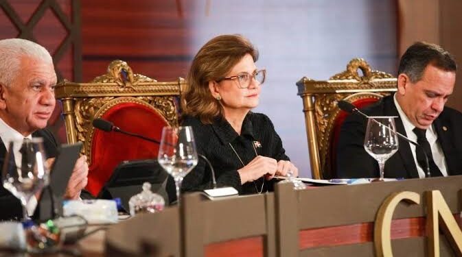 Raquel Peña encabeza última jornada de vistas públicas del Consejo Nacional de la Magistratura