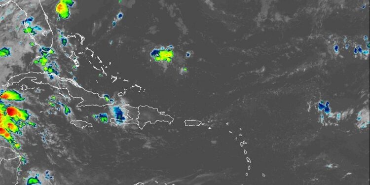 Escasas lluvias sobre la mayor parte del territorio dominicano