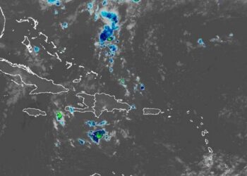 Lluvias matutinas en la costa sur y aguaceros con tormentas eléctricas y ráfagas de viento