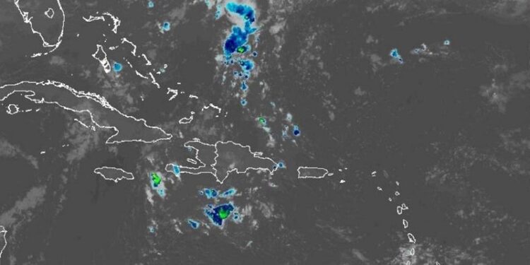 Lluvias matutinas en la costa sur y aguaceros con tormentas eléctricas y ráfagas de viento
