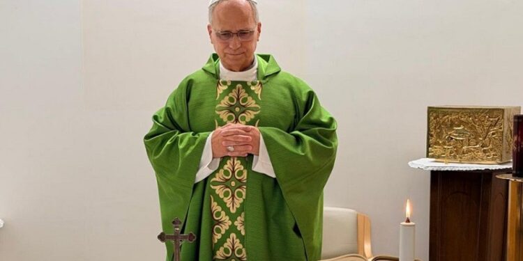 El Papa León XIV celebra la misa en el hospital Gemelli