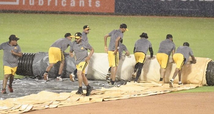 Suspendido por lluvia juego Estrellas y Águilas Cibaeñas