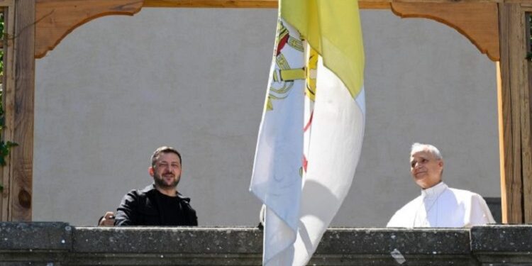 León XIV al teléfono con Zelensky: Tregua en Oleshky y evacuación de civiles